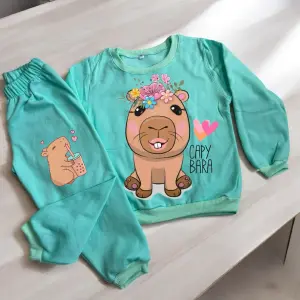 Sudadera Deportiva ÑA Capibara Aguamarin