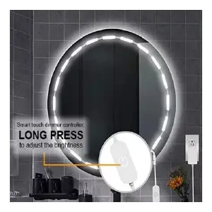 Cinta led autoadesiva para espejo