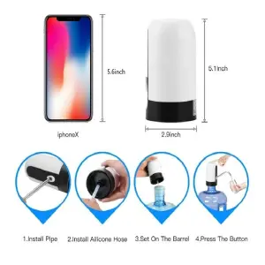 Dispensador De Agua Eléctrico Recargable