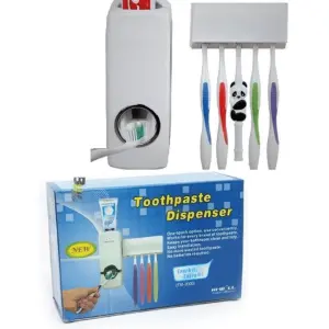 Dispensador De Crema Dental + soport