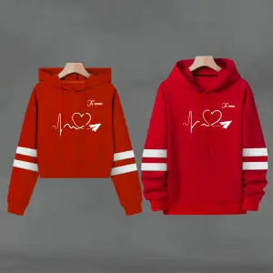 Buso Buzo, Hoodie COMETA CORAZON ROJO