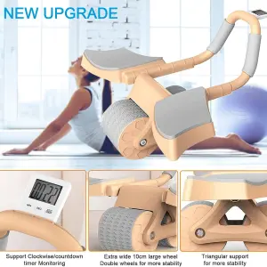 Rodillo Abdominal Automático: Tonifica tu abdomen con facilidad - Rodillo abdominal automático
