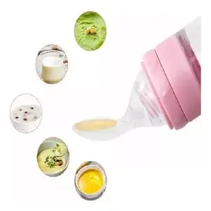 Cuchara Alimentacion Bebe Silicona