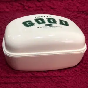 Porta jabon jabonera con estuche viaje