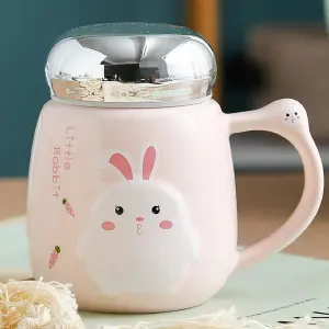 Taza de café con relieve de Animalitos