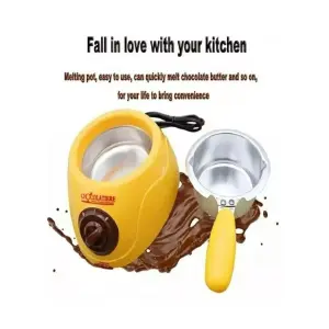 Mini Olla Fundidora De Chocolate Eléctrica: ¡Crea Deliciosas Delicias en Minutos! - Mini Olla Fundidora De Chocolate Eléctri