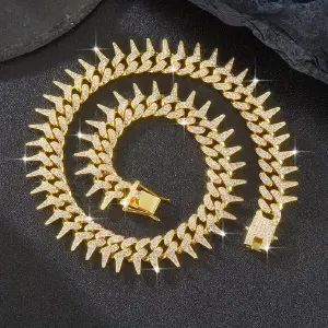Cadena Cubana Premium Dragon - Dorada