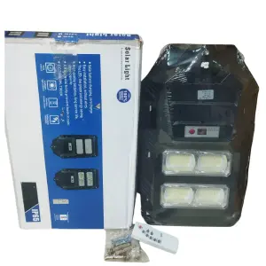 Lampara solar 200 W para Exterior