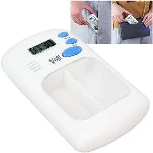 PASTILLERO CON ALARMA RECORDATORIO