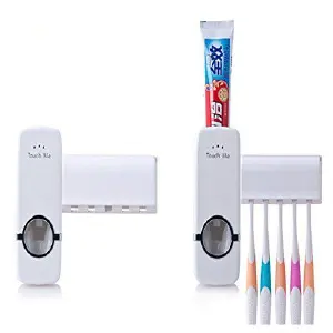 Dispensador De Crema Y Porta Cepillos