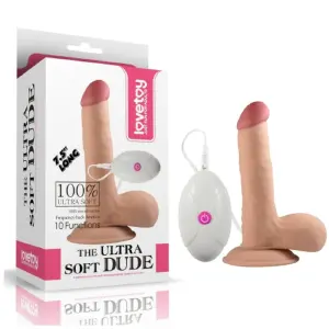 Dildo Vibrador The Ultra Soft Dude 7.5: Placer al Alcance de Tu Mano - Dildo vibrador The Ultra Soft Dude 7 5