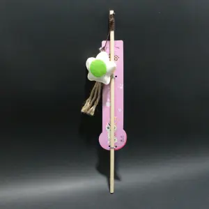 Juguete vara para gato de estrella y ra