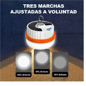 Bombillo Solar De Emergencia