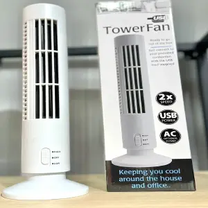 VENTILADOR Torre vertical 33 cms silenci