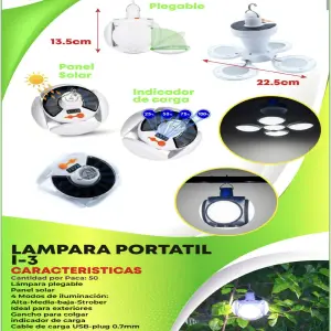 LAMPARA PORTATIL I-3
