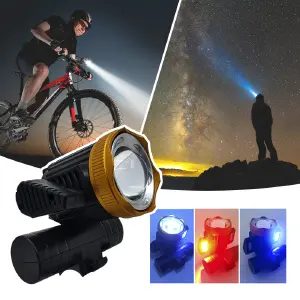 Linterna Minera LED 2 En 1 Camping 302