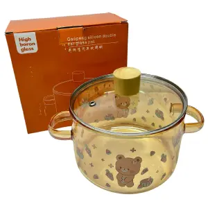 OLLA VIDRIO 1.8 LTRS RESISTENTE AL CALOR