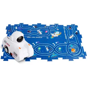 Pista Carro Construccion Astronauta Cosm