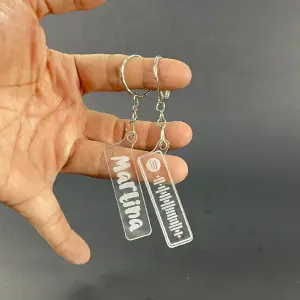 Llaveros en acrílico