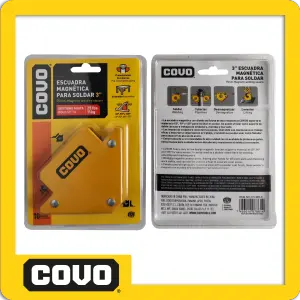 ESCUADRA MAGNETICA PARA SOLDAR 3" BLIST