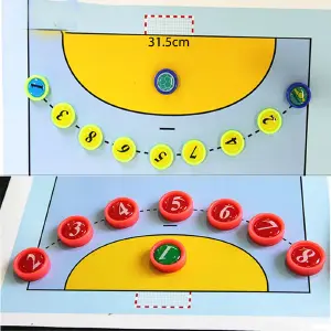 Carpeta Tablero Tactico Iman Balonmano