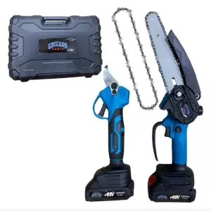 Mini Motosierra Mas Tijeras Jardin 88V