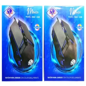 Mouse Gamer Alámbrico Retroiluminado