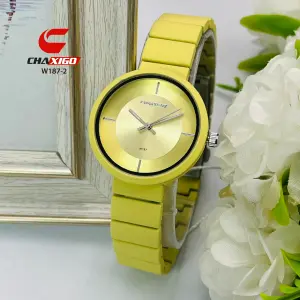 W187L RELOJ CHAXIGO TIPO JOYA METAL DAMA