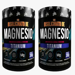 BISGLINATO DE MAGNESIO X 300G X 2