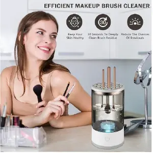 Limpiador de Brochas de Maquillaje Eléctrico: ¡Limpieza Profunda y Fácil! - Limpiador De Brochas De Maquillaje Elect