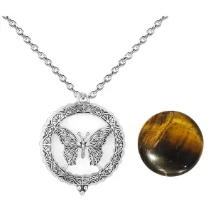 Collar Llamador De Angel Mariposa Protec