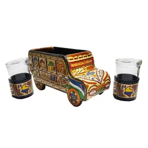 Bus Portavasos Chiva Colombiana Vasos