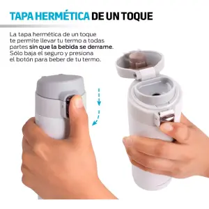 Termos (2) Para Cafe Acero Inox