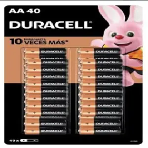 Baterías Pilas Duracell 40 Und Alcalinas