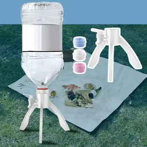 Soporte dispensador agua gaseosa jugo