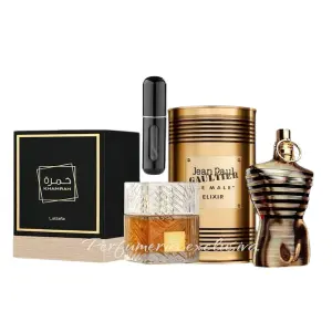 Jean Paul elixir+khamrah+perfumero