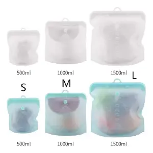 BOLSA EN SILICONA REUTILIZABLE PARA ALIM