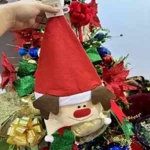 GORRO NAVIDAD CARA DE RENO PARA NIÑ@