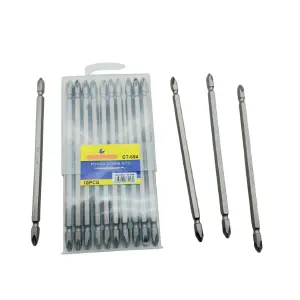 PUNTAS PARA TALADRO 15CM X 10 PCS