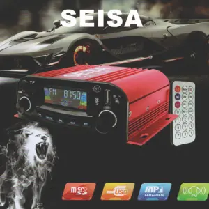 AMPLIFICADOR CON LCD BLUETOOTH SEISA QM-
