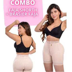 COMBO FAJA  BRASIER Y FAJA SHORTH
