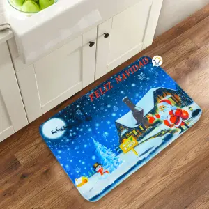 Tapete Navideño Antideslizante OD62601
