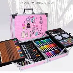 Set de Arte Caja Metálica x 145 pz