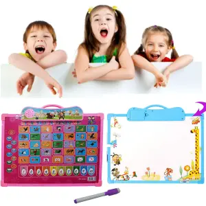Tablero De Aprendizaje y Dibujo De Niños