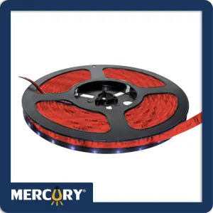 CINTA LED 12V 5050 IP65 ROJA ROLLO*5M