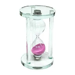 Reloj De Arena Decoraciòn Cristal Arena