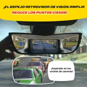 Espejo Retrovisor Para Auto Gran Angular