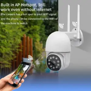 Cámara De Seguridad Exterior Wifi YW03