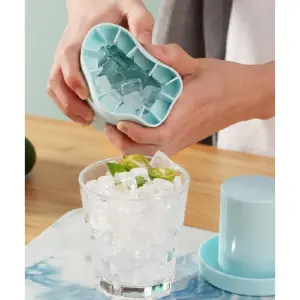 Molde De Silicona Para Cubitos De Hielo