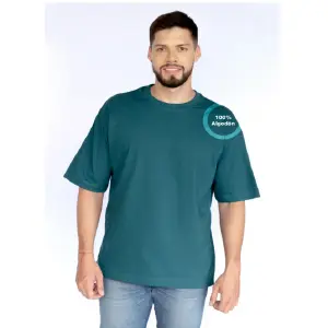 Camiseta Oversize - tela pesada